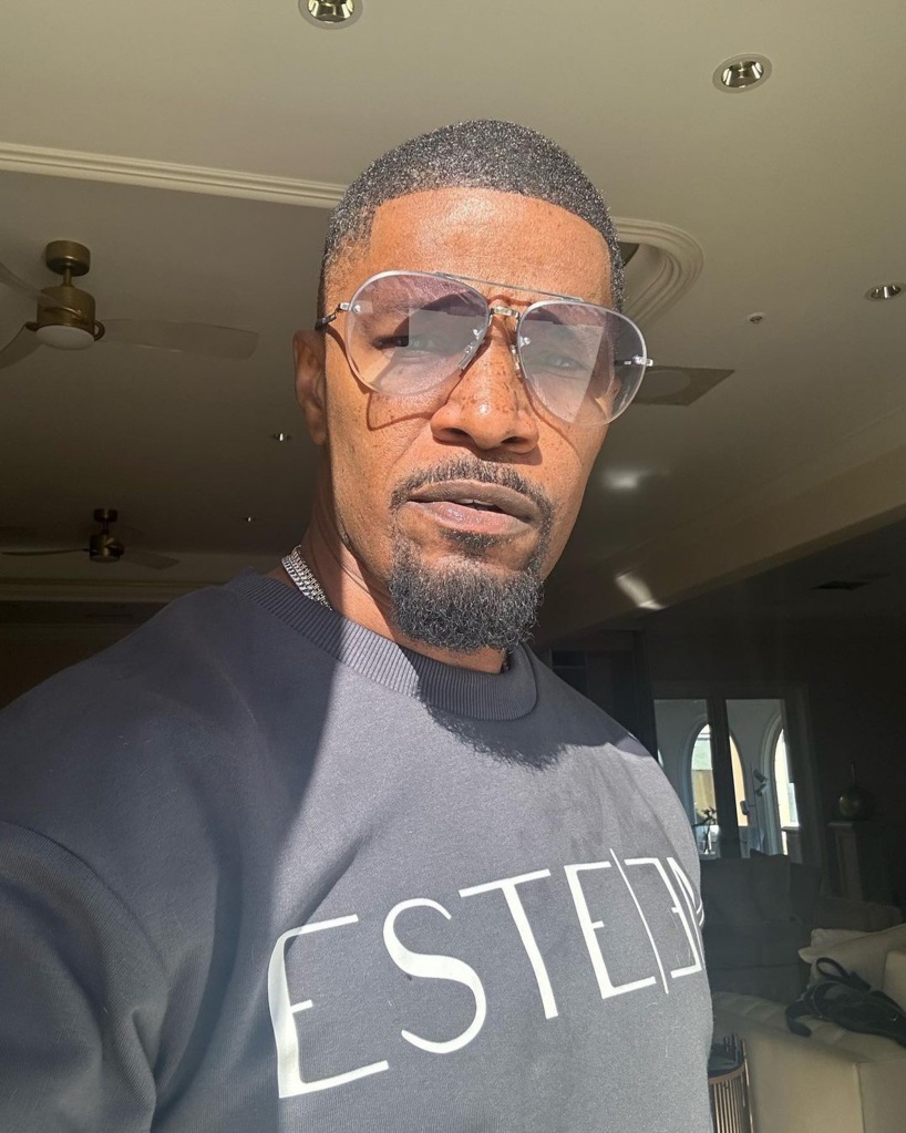 Jamie Foxx in a selfie