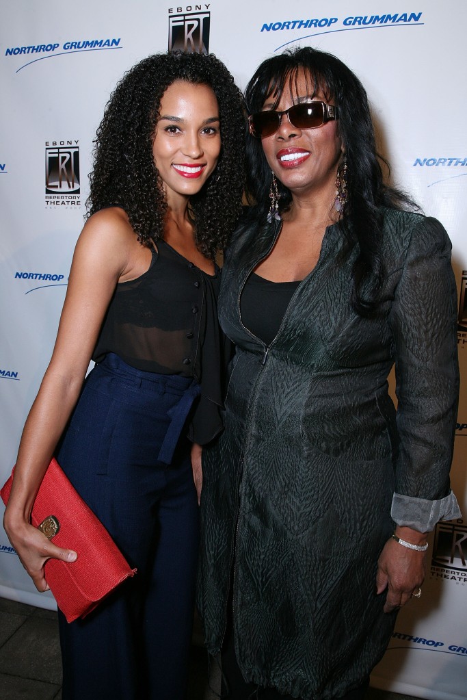 Brooklyn Sudano and Donna Summer on red carpet