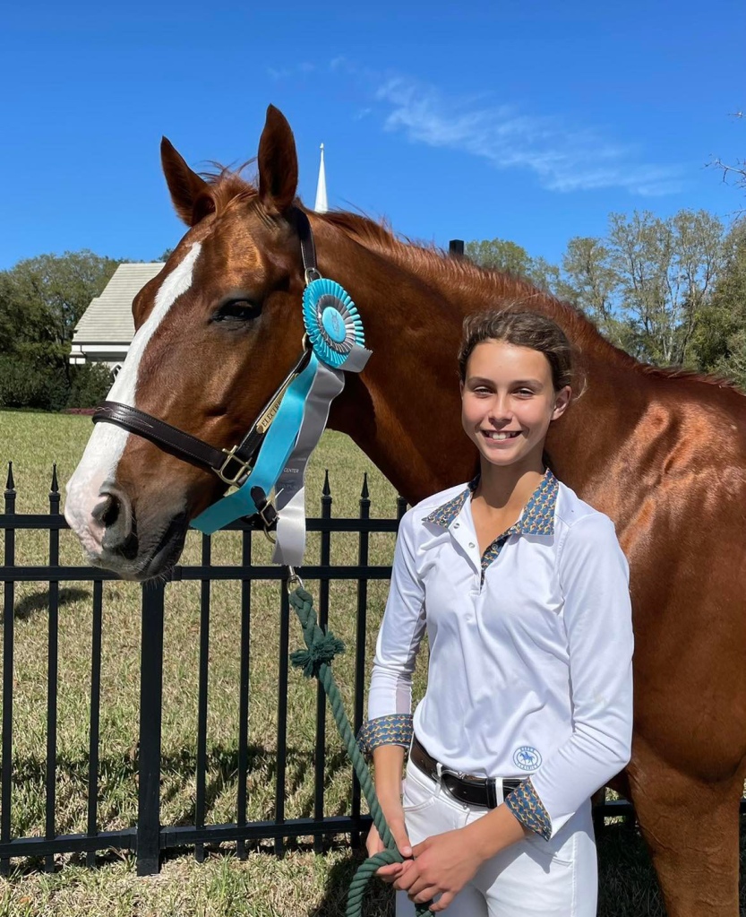 Deputies said the horse leaned forward at one point after awkwardly planting its foot, propelling Serfass off the animal and onto the ground.
