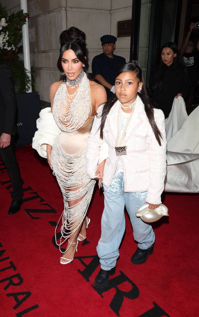 Kim Kardashian and North West