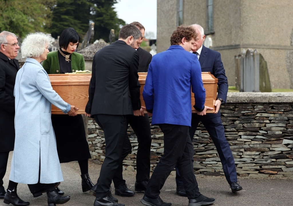 Anne "Nancy" Sheeran's funeral.