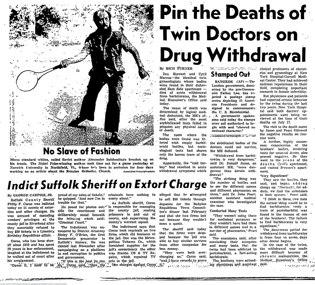 New York Post July 31 1975