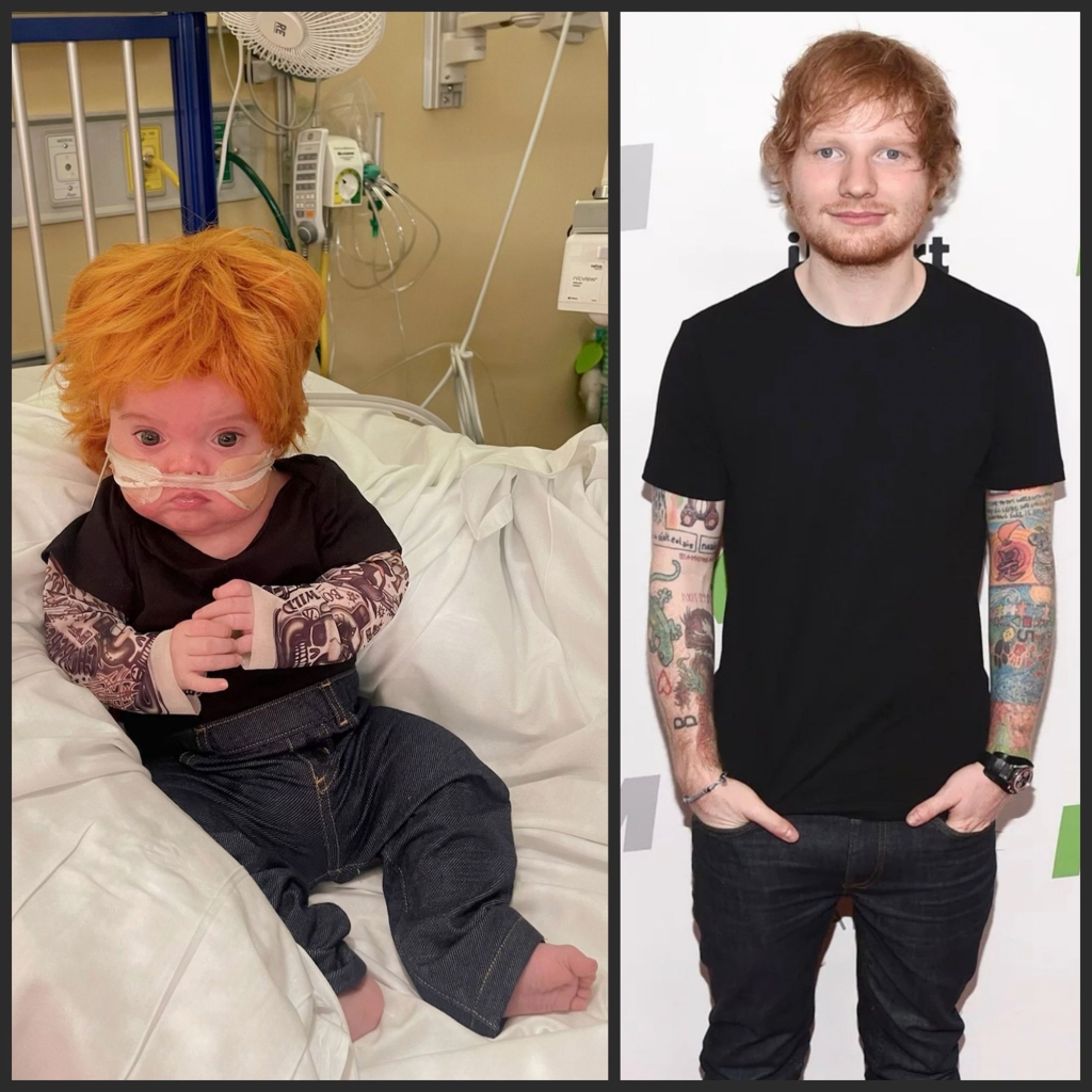 One baby was dressed as Swift's longtime friend and collaborator Ed Sheeran.