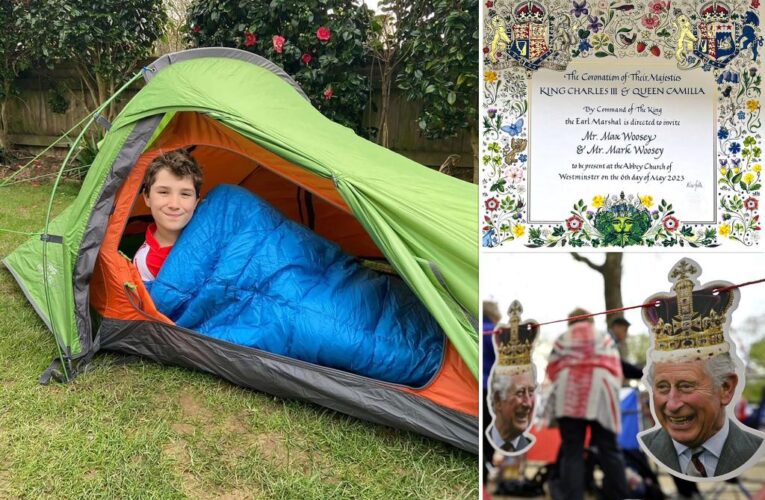 ‘Boy in the tent’ Max Woosey invited to King Charles coronation