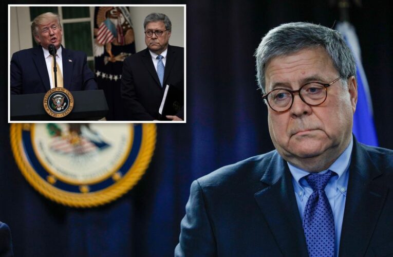 Bill Barr warns ‘chaos’ if Donald Trump re-elected president