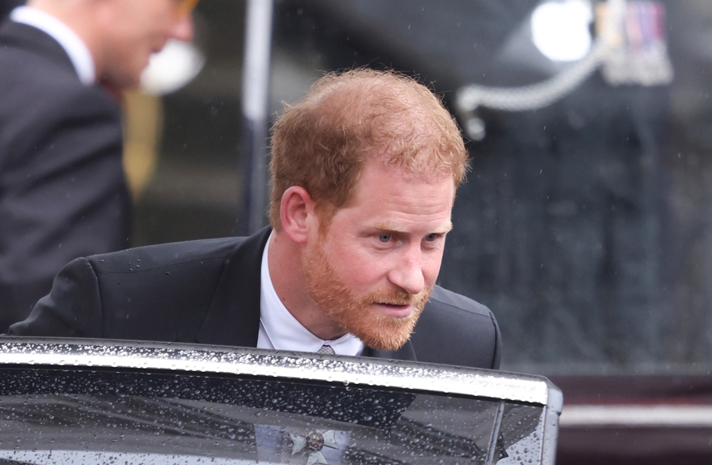 The Invictus Games founder left right after the ceremony at Westminster Abbey and flew back to his home in Montecito, California.