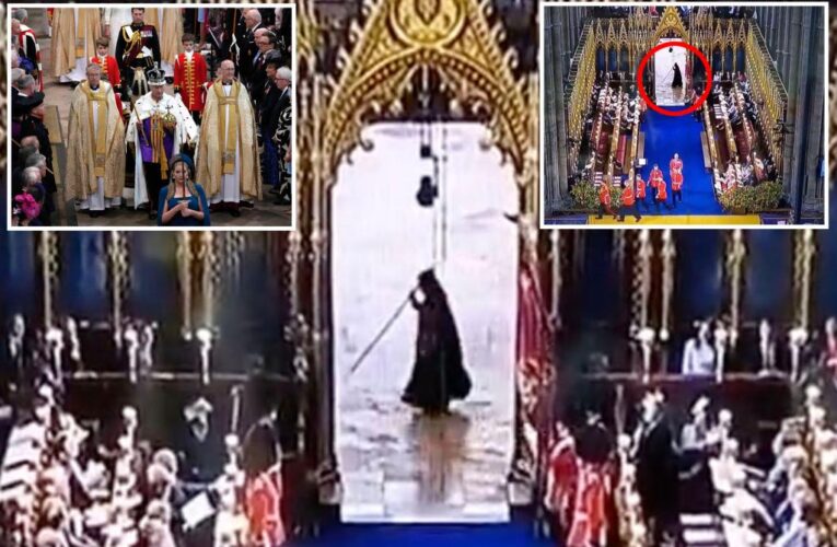 ‘Grim reaper’ spotted at King Charles’ coronation