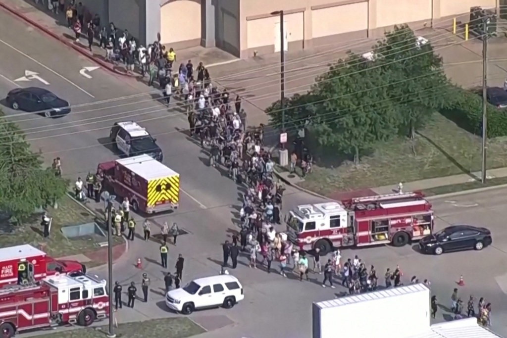 Shoppers and residents were evacuated from the mall after the shooter was killed. 