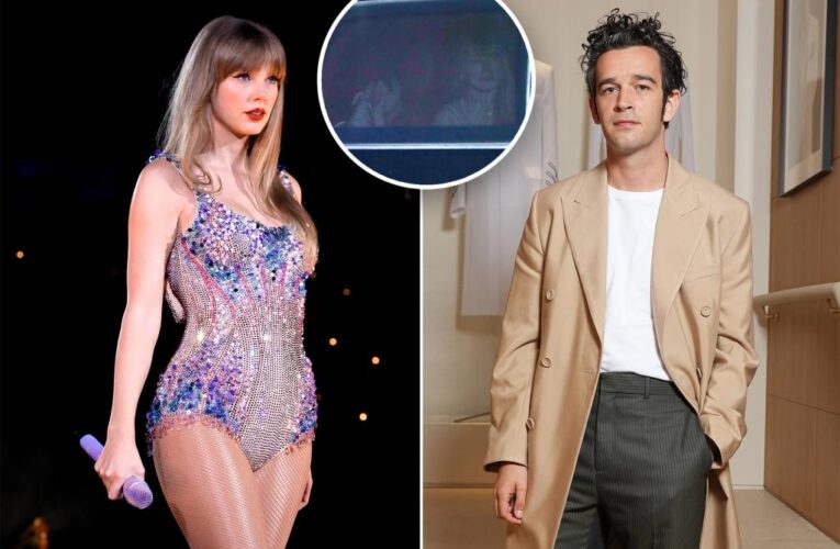 Taylor Swift, Matty Healy caught together for first time after ‘love’ rumor
