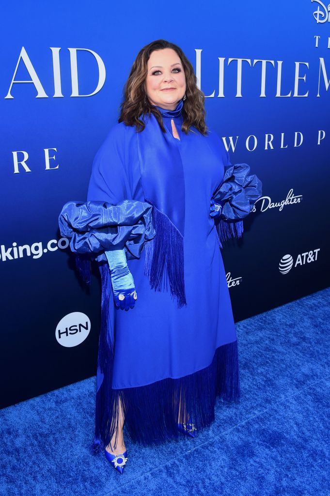 Melissa McCarthy at the L.A. premiere of Disney's "The Little Mermaid."