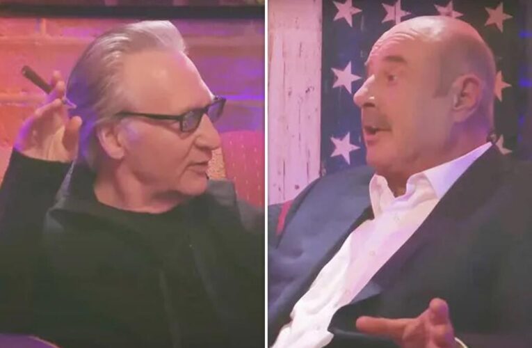 Bill Maher, Dr. Phil clash over Trump being worse than Biden