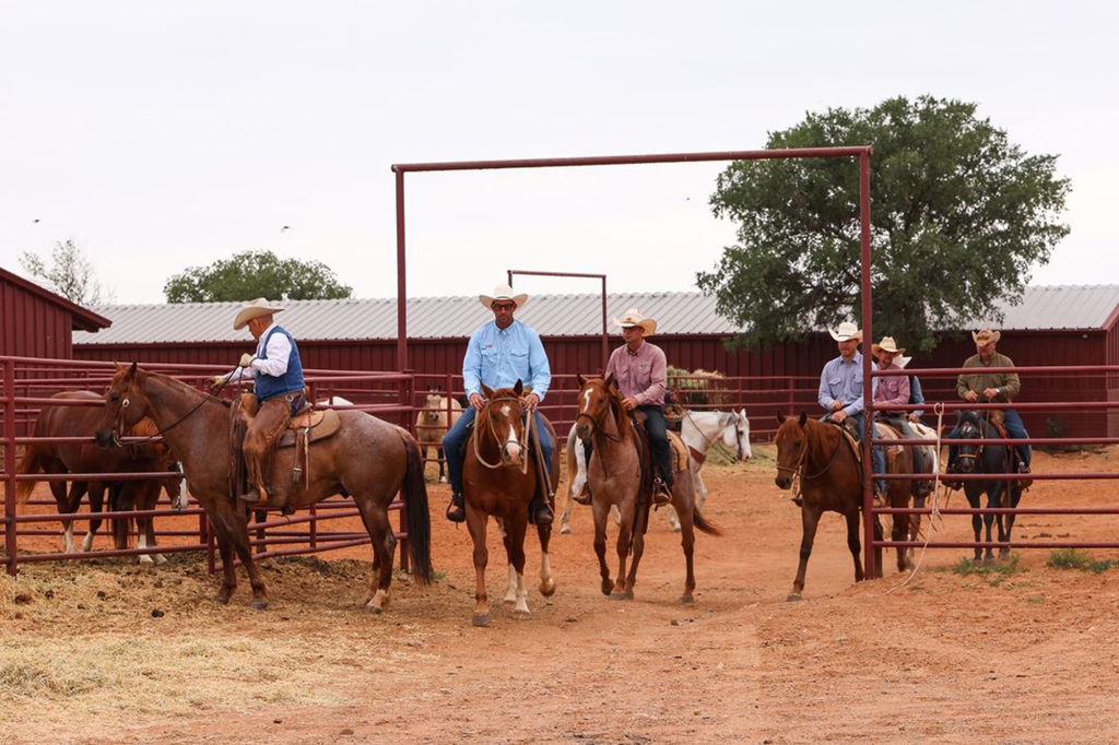 The cast on the 6666 Ranch.