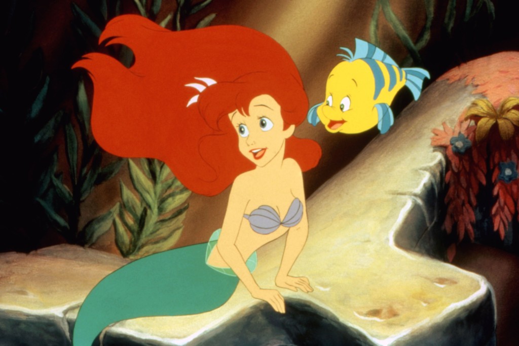 THE LITTLE MERMAID, Ariel, Flounder, 1989, (c)Walt Disney Pictures/courtesy Everett Collection
