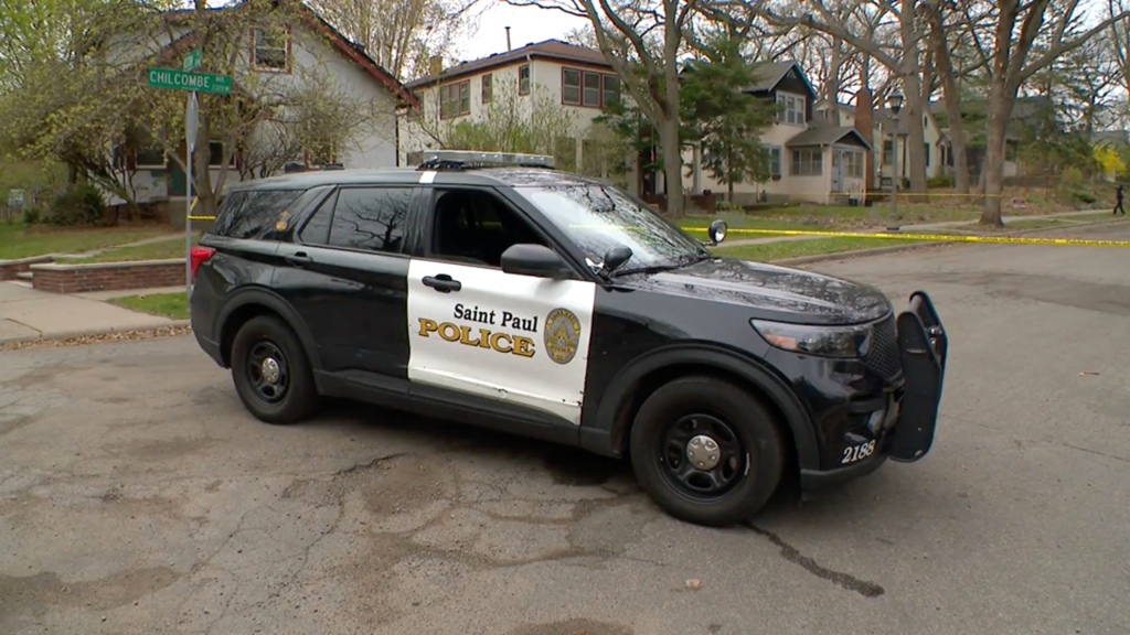 St. Paul police SUV