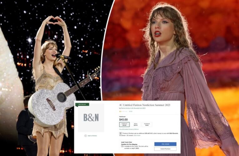 Taylor Swift fans send random book to top of bestseller list