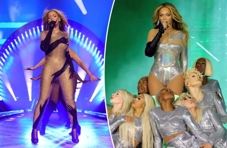 Beyoncé channels Britney Spears and SpongeBob in Renaissance World Tour kickoff