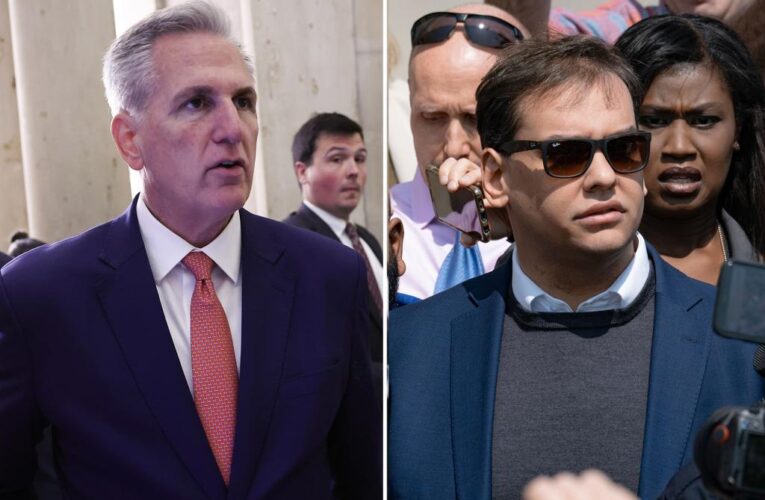 Kevin McCarthy said he will not support Rep. George Santos’ re-election bid