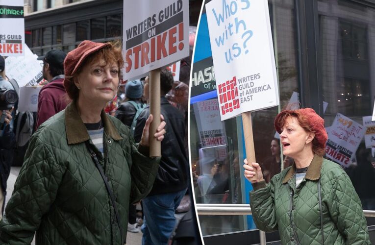 Susan Sarandon arrested at NY State Capitol while protesting