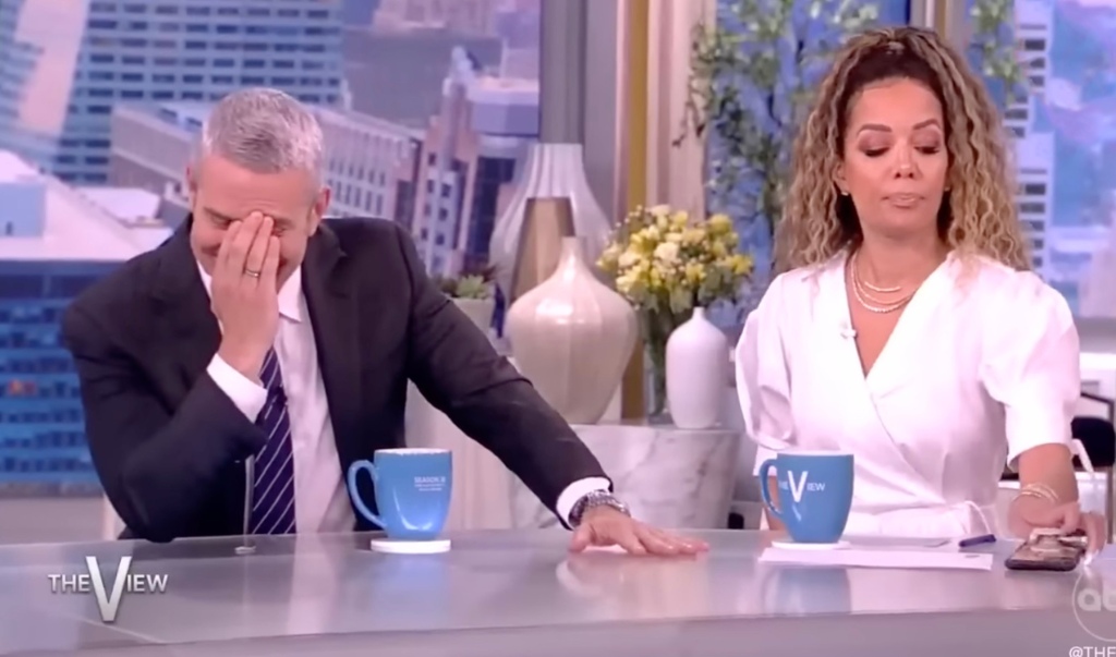 ANDY COHEN AND SUNNY HOSTIN