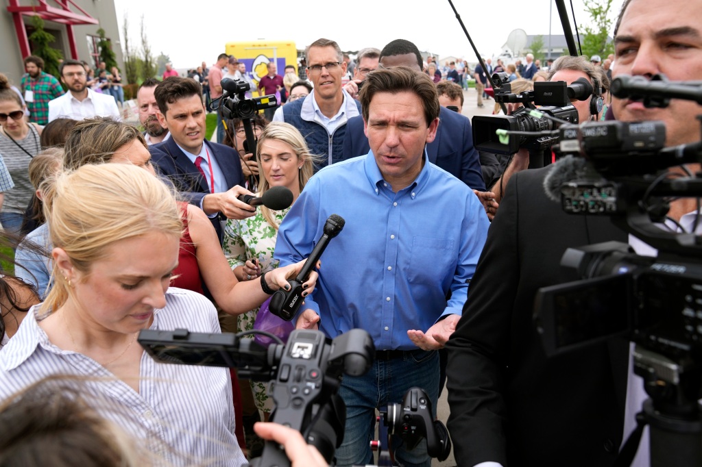 Ron DeSantis in Iowa