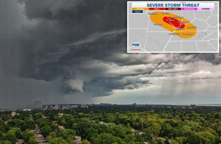 Mother’s Day severe weather putting 10M at risk of damaging winds