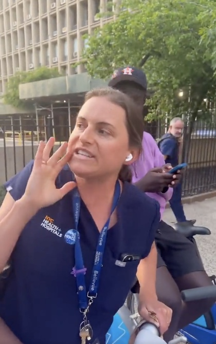 Social media users were quick to criticize “CitiBike Karen” for her treatment of the young black man.