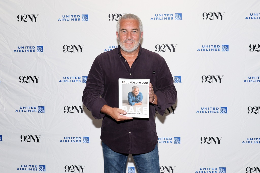 Paul Hollywood smiling. 