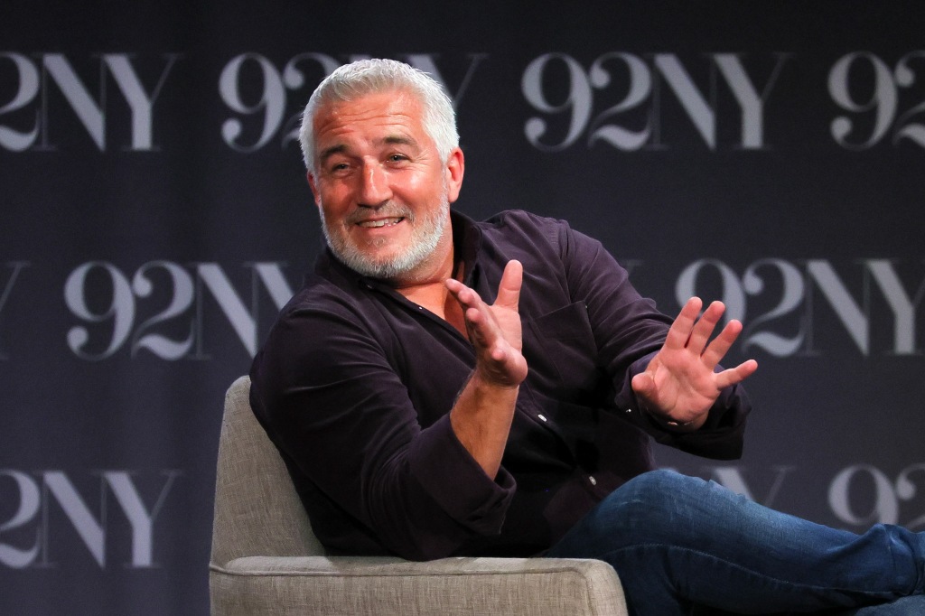 Paul Hollywood smiling. 