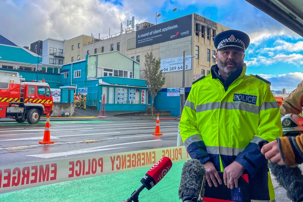 New Zealand Police Wellington Area Commander Inspector Dean Silvester