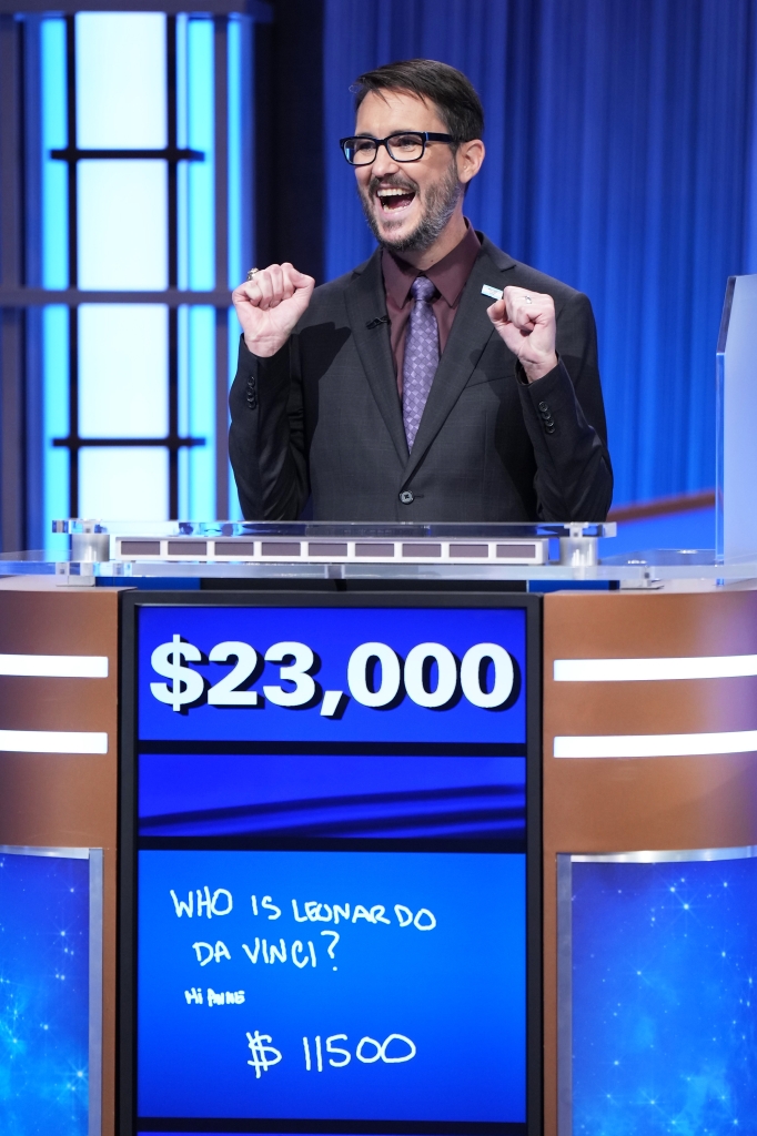 Wheaton himself appeared on "Celebrity Jeopardy!" last year. 
