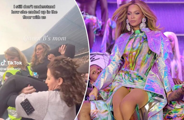 Medics rescue Beyoncé’s mom, Tina, from fan section trampling