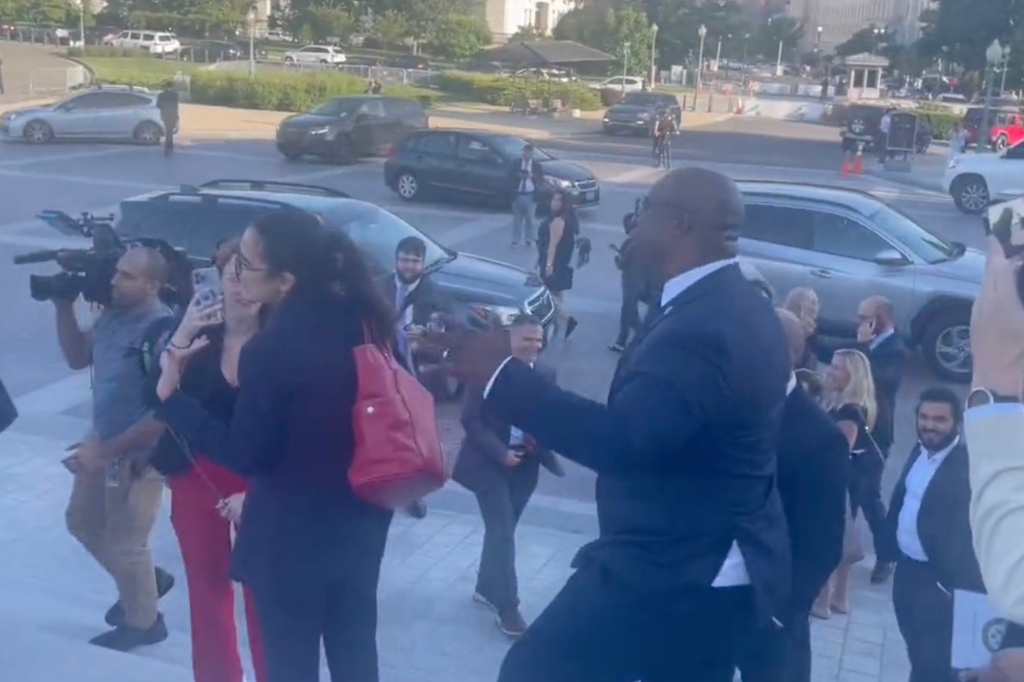 Alexandria Ocasio-Cortez and Jamaal Bowman