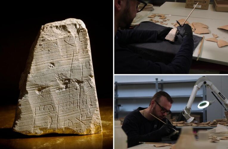 Archeologists discover 2,000-year-old receipt carved in stone