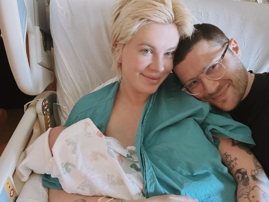 Baldwin and her partner, musician RAC, welcomed their first child together this month. 