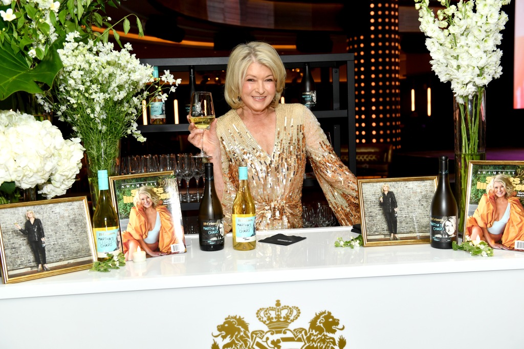 Martha Stewart attends the 2023 Sports Illustrated Swimsuit Issue release party at Hard Rock Hotel New York on May 18, 2023 in New York City