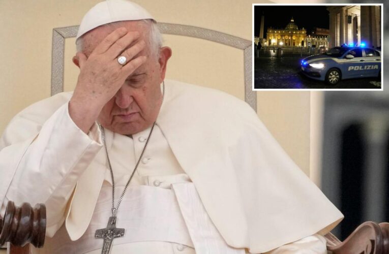Crazed driver arrested for barreling past Vatican gate, causing security scare