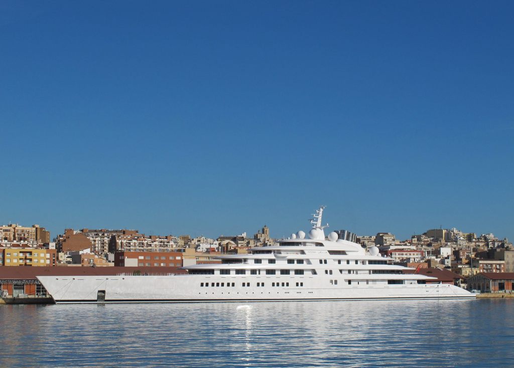 Azzam, world's longest superyacht