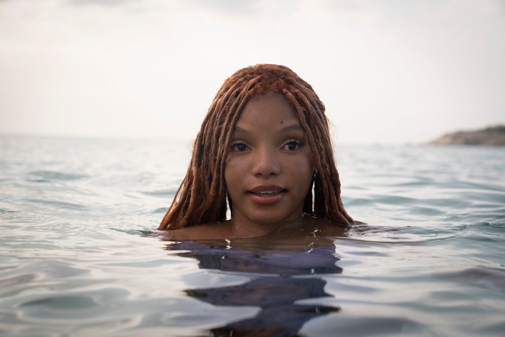 Halle Bailey takes on the role of Ariel, who dreams of being human, in "The Little Mermaid." 