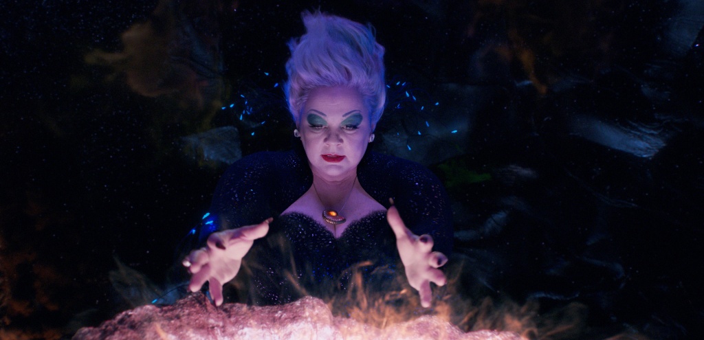 Ursula the Sea Witch (Melissa McCarthy) turns Ariel into a human — but there's a catch.