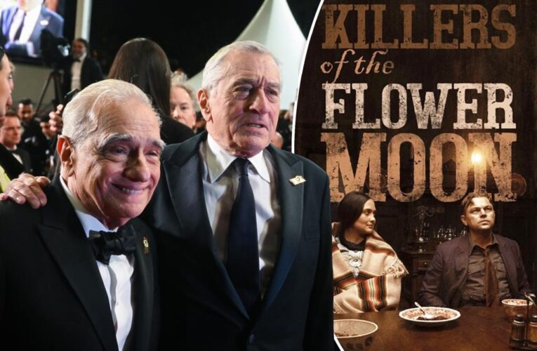 Martin Scorsese’s ‘Killers of the Flower Moon’ gets nine-minute standing ovation