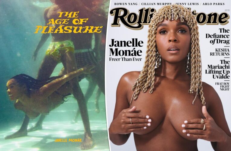 Janelle Monáe gets nude for topless Rolling Stone cover