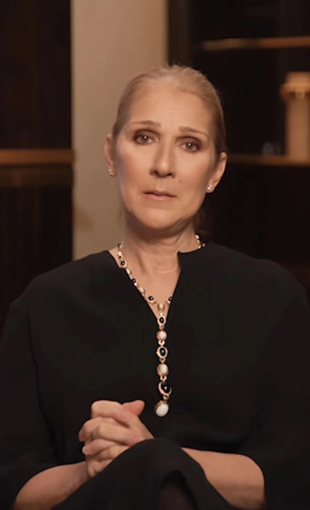 Celine Dion announcing her illness