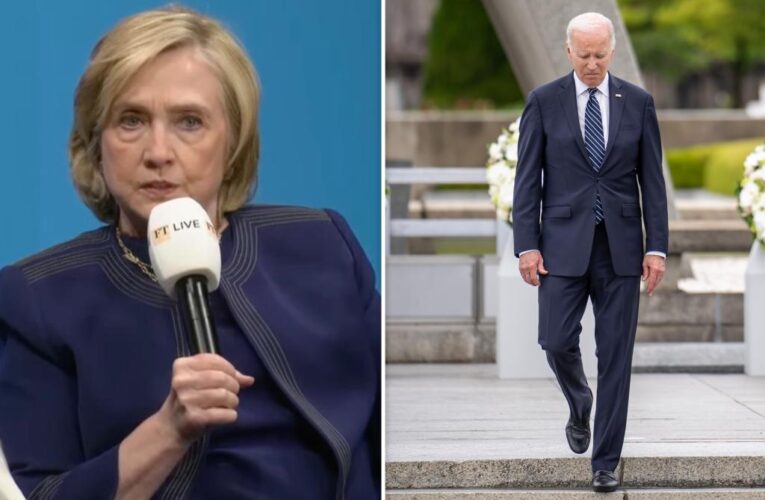 Hillary Clinton admits ‘age is an issue’ for Biden in 2024