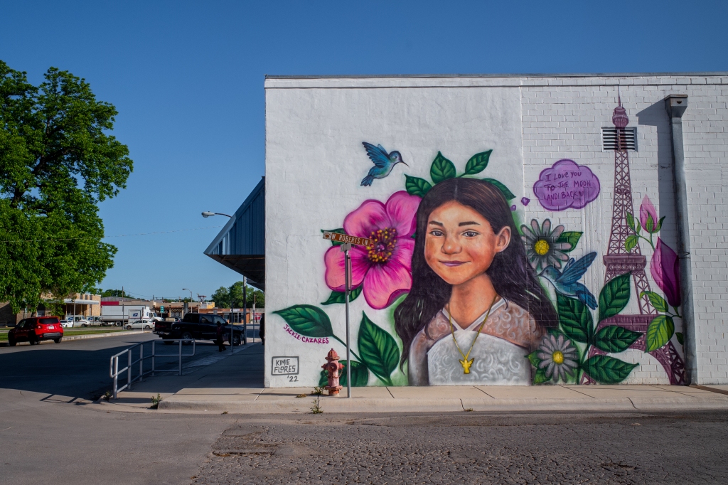 As part of the first anniversary events, the families of the 21 people killed are expected to visit the murals of the victims in downtown Uvalde.