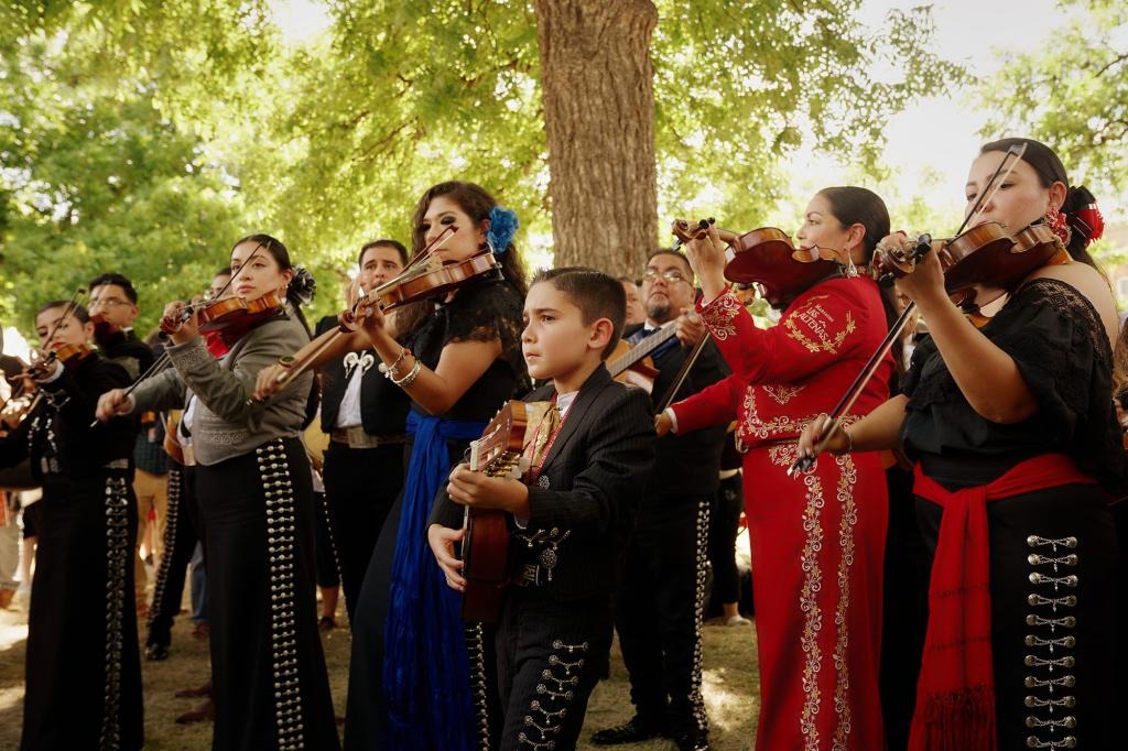 Days after the May 24 massacre, mariachis from San Antonio traveled to the grief-stricken town to pay their respects in June.