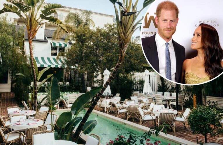 Inside the LA club where Prince Harry and Meghan Markle hide out