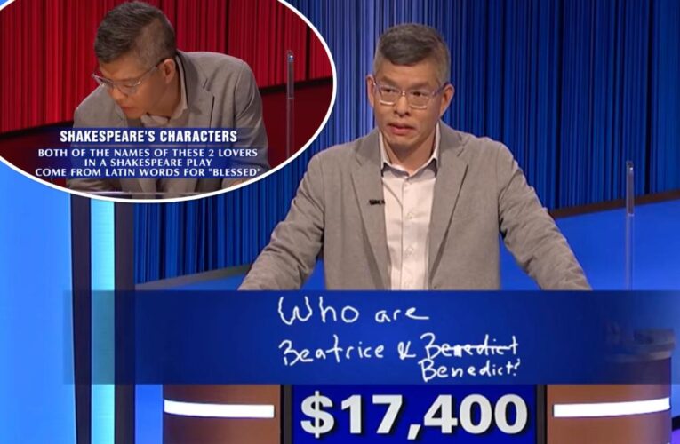 ‘Jeopardy!’ fans upset after 9-day streak ends with spelling error