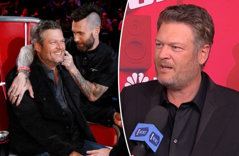 Blake Shelton exits ‘The Voice’ with Adam Levine dig