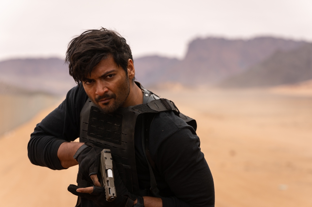 Harris is pursued by an anti-Taliban assassin named Kahil (Ali Fazal)