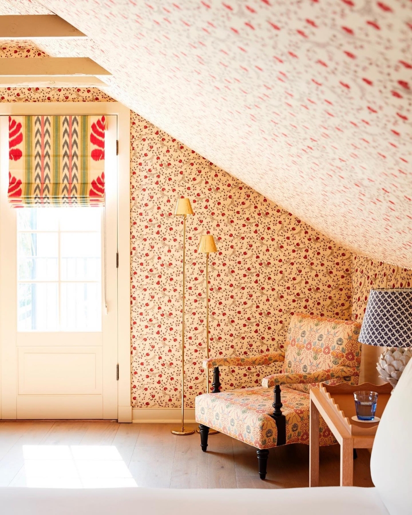 A bedroom within the posh-LA private club.